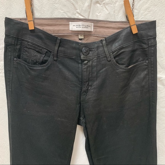 Habitual Grace Coated Skinny Alice Jeans Size 26 - Picture 6 of 12